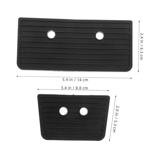 Guardas antideslizantes para pedal de tambor 2 piezas miniatura 2