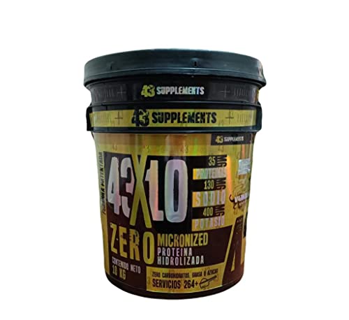 Proteína 43x10 ZERO 312 Servicios (VAINILLA)