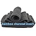 LilBit (Pack of 12) 4 Layer Bamboo Charcoal Liners Bamboo Inserts for Cloth Diapers