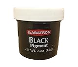 ABATRON Universal Powdered Pigment for Epoxies and Wood Patching Compounds - Black - 1 oz