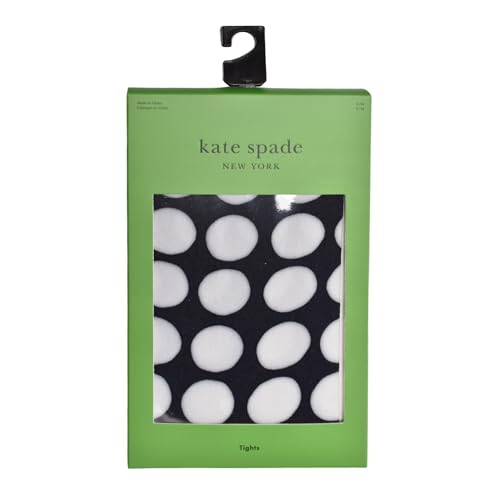 Image of kate spade new york Women's Printed Dot Tights, 1-pack of Stylish Statement Tights, Soft Stockings, Seamless