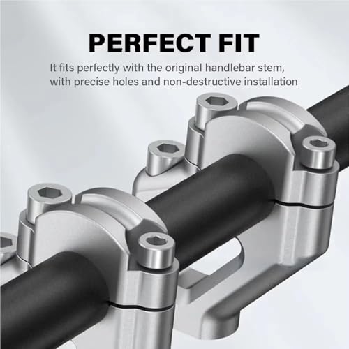 Abrazadera de manillar para Tiger 850 con ajuste ergonómico 6