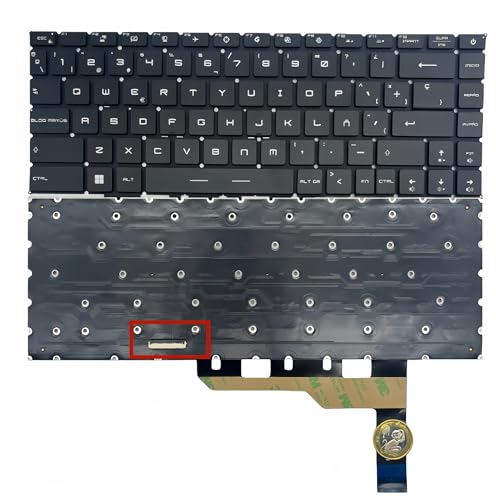 Teclado de sustitución para portátil MSI GP66 Leopard ideal para gaming en español