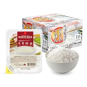 IRIS Instant White Rice (10 Pack), ...