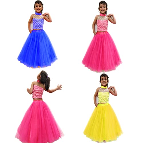 Image of TILISM Net Fit & Flare Skirt