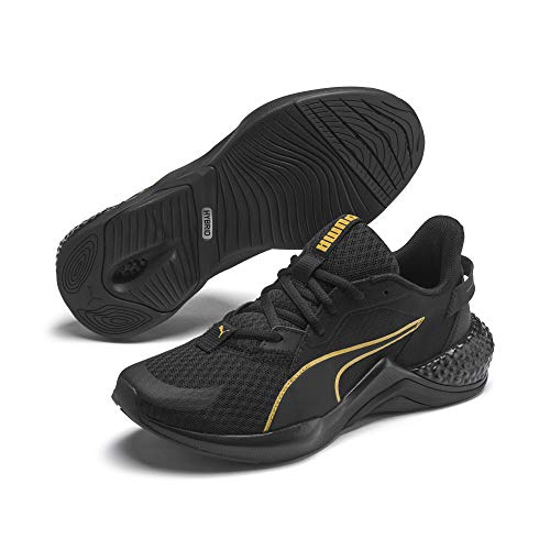 PUMA HYBRID NX Ozone Damen Laufschuhe Black-Gold UK 4_Adults_FR 37 thumbnail