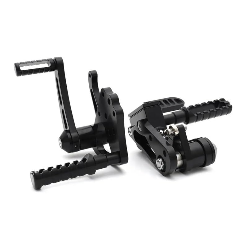 Commande avant 3" noire avec tringlerie rigide pour Fat Bob - 3