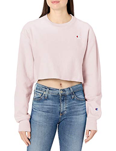 Champion LIFE Women's Crop, Hush Pink, Large