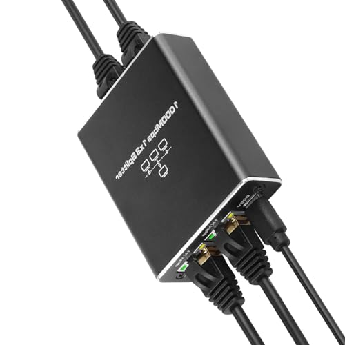 1 to 2 / 34 �C�[�T�l�b�g �X�v���b�^ �����̃f�o�C�X�̌����I�ȃl�b�g���[�L���O�̂��߂̍��� 1000Mbps �X�v���b�^ �A�_�v�^ �u���b�N �����f�o�C�X �l�b�g���[�L���O