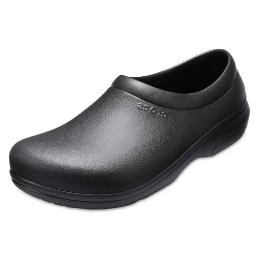 Crocs On The Clock Work Slipon, Chanclas Unisex Niños, Negro (Black), 38/39 EU
