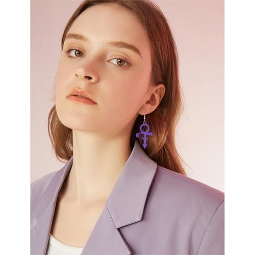 Stylish Personalized Cartoon Earrings - Note Symbols Rock Band Music Lovers Unique Gothic Fashion3