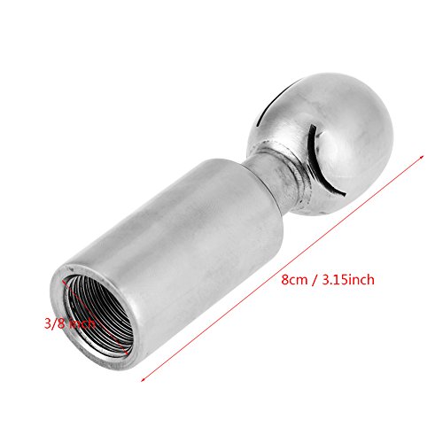 Image of 3 /8 Inch Spray Ball with Female Thread 360 Degree Rotation Sanitary Stainless Steel CIP Self Cleaning Self Lubricating