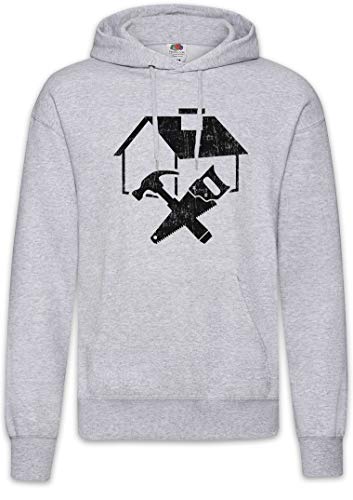 Sweat-shirt House Builder Urban Backwoods idéal pour le bricolage du week-end