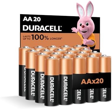 Duracell - AA 1.5V Alkaline Batteries LR06 / MN1500 Lasts Up to 1...