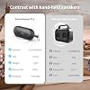 SOWO Portable Wireless Speaker with Bluetooth, Enhanced Immersive Bass, Partyboom Technology, 40W Loud Clear Stereo Sound, IP67 Waterproof, 16H Playtime for Outdoor, Camping and Travel - Deep Black