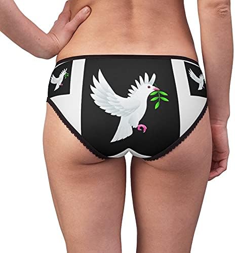 Dove Vector Panties, Dove Vector Underwear, Briefs, Cotton Briefs, Funny Underwear, Panties For Women