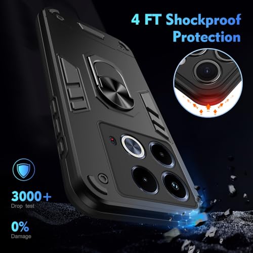 Coque Infinix Note 40 5G robuste et antichoc avec protection arrière résistante - 4