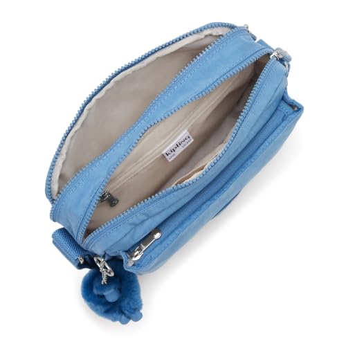Image of Kipling Women's Abanu Medium Crossbody Bag, Lightweight, Adjustable Nylon Waist Pack with Multi-Compartment Zip Pockets