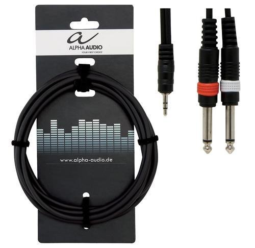 Alpha Audio 190125 Basic Line Y-kabel (3 m stereojack op monokjack - Image 4