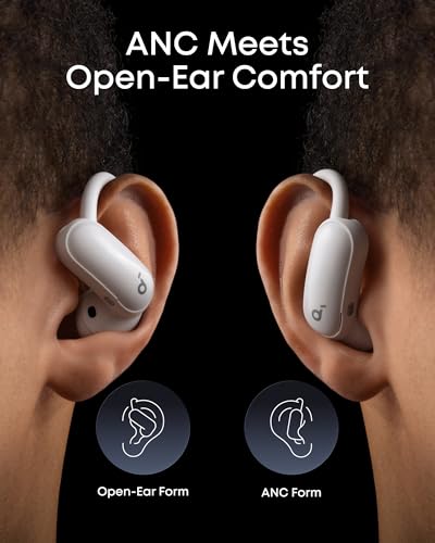 Image of Soundcore AeroFit 2 Pro by Anker, Dual-Form Earbuds, Open-Ear & Active Noise Cancellation Forms, 5-Level Adjustable Ear Hooks for Dual Forms, Hi-Res Audio with LDAC, 4-Mic AI Clear Calls
