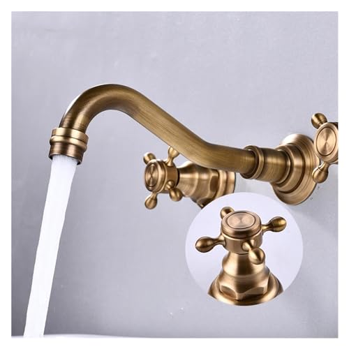 Robinet de salle de bain en laiton mitigeur vintage