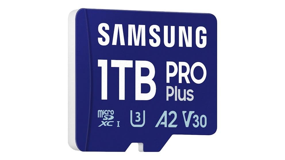 Image of Samsung 1TB PRO Plus Micro SD Memory Card /w Adapter, UHS-1 SDR104, Class 10, Grade 3 (U3), Read /Write Up to 180MB /s /130MB /s, 10 Years Limited Warranty (MB-MD1T0SA /APC)
