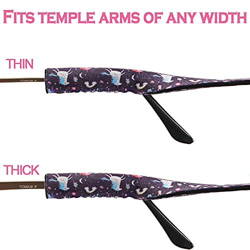 Weewooday 4 Pcs Kids Eyeglass Strap Glasses Holder Sunglasses Lanyard Retainer for Boys and Girls Age 3-10 Years