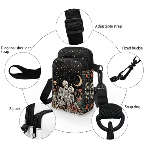 Image of Lightweight Small Crossbody Bags Cell Phone Purses Travel Pouch Shoulder Bag for Women