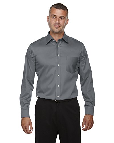 Men's Tall Crown Woven Collection™ Solid Stretch Twill XLT GRAPHITE