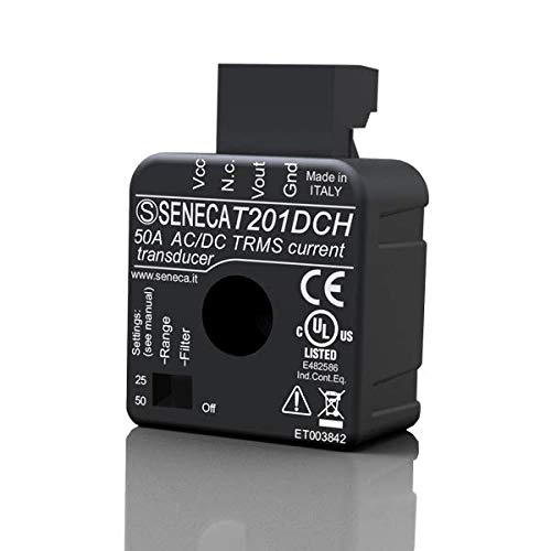 SENECA T201DCH Transductor de corriente AC/DC TRMS sin contacto
