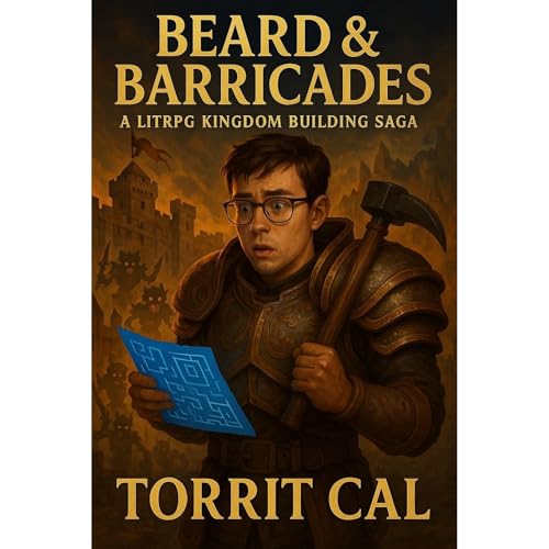 Beard & Barricades Audiolibro Por Torrit Cal arte de portada
