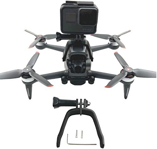 BEHORSE Camera Mount Adapter Upper Extension Mount for DJI FPV Drone,Camera Mount Fixed Holder Shock Absorption Safe Drone Accessories.