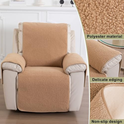 Funda antideslizante lavable para sofá relax con protección total 4