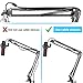 Hyperx Quadcast Mic Stand - Scissor Mic Boom Arm and 2 Cable Ties to Organize Cables Compatible with Hyperx Quadcast S to Improve Sound Quality by YOUSHARES