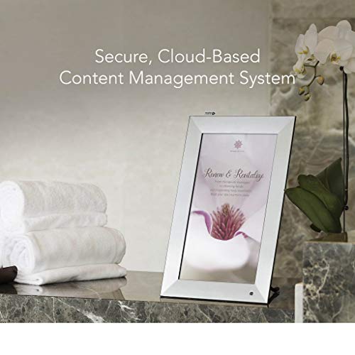 Nixplay Signage 13 Inch - Simple, Scalable and Stunning Small Format Digital Signage, Ready to use Right Out of The Box. Remote Content Management