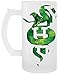 Slytherin Salpicar Serpiente Transparente Cerveza Taza Transparent Beer Mug
