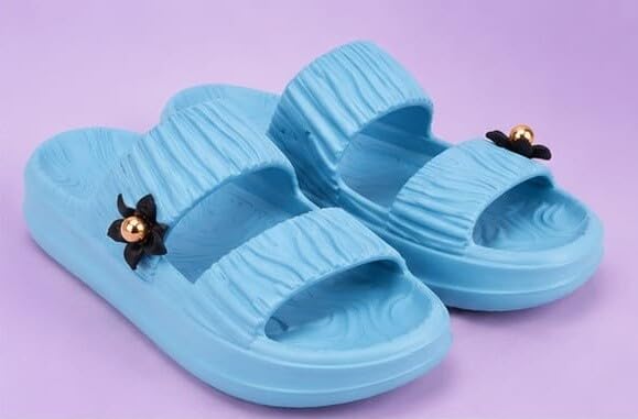 Image of Women's Stylish Casual Slippers | Comfortable Slip-On Sandals | Trendy Daily Wear Footwear and Lightweight