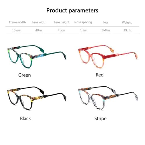 Lunettes œil de chat rétro acétate vert pour sublimer les visages ovales