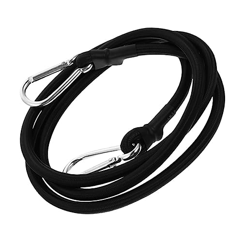 GARVALON Elastic Cord Tensioner Belt Cargo Strap for Secure Luggage Fastening 1.5m Round Elastic Rope for Heavy Loads