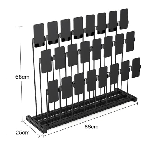 Support de téléphone rotatif 360° rétractable pour diffusion multi-caméras - 3