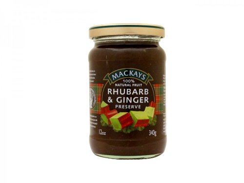 Mackay's Preserve, Rhubarb and Ginger, 12 Ounce