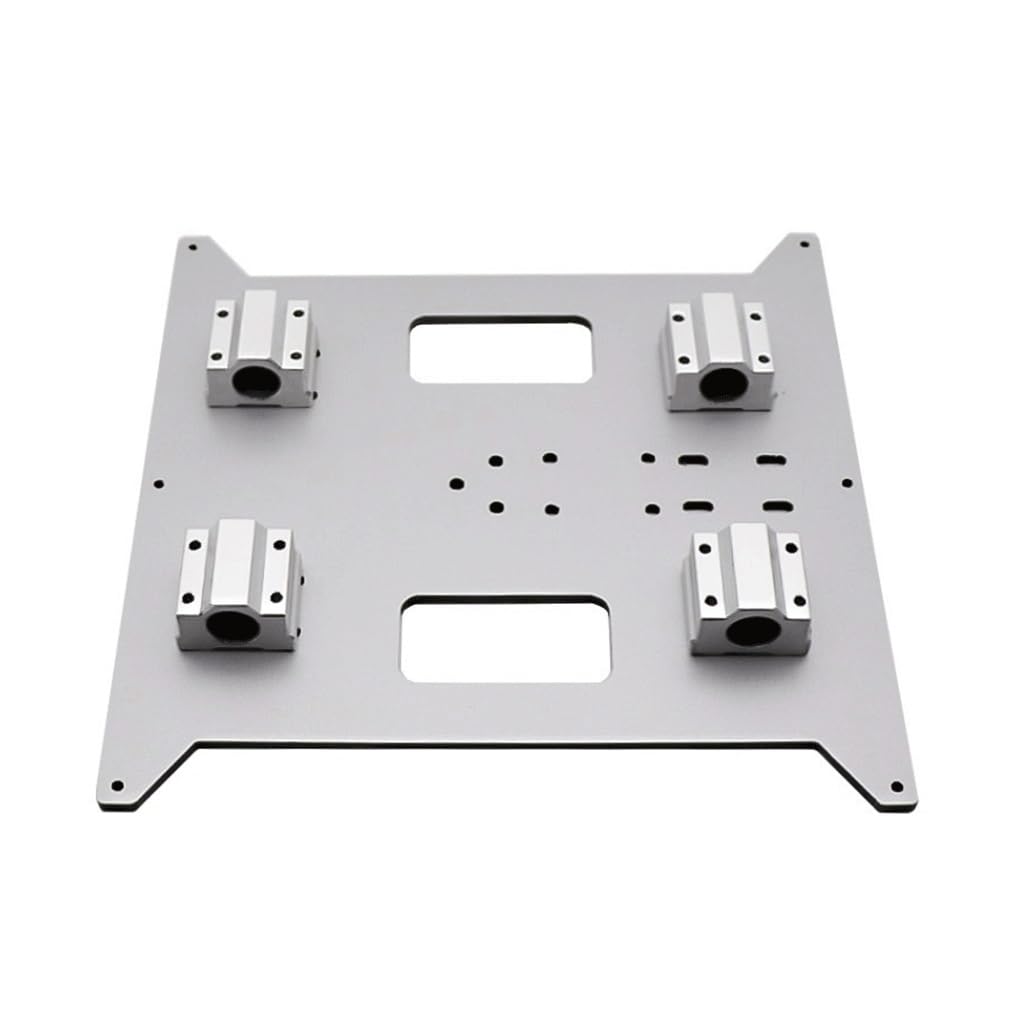 Piastra riscaldante for carrello Y, 220x200x4mm | For stampante Ender 3, compatibile con asta a vite T8(Only Aluminum Plate)