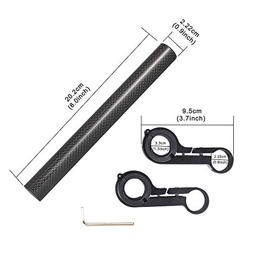 image for Enmoo Bike Handlebar Extender Aluminum Alloy Bicycle Handlebar Extensi