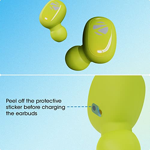 Image of Zebronics Zeb-Sound Bomb N1 True Wireless Earbuds with ENC, Gaming Mode (up to 50ms), Bluetooth V5.2, Voice Assistant, Splash Proof, Type C, and Mic (Grey Volt) (Zeb-Sound Bomb N1 (Grey Volt))