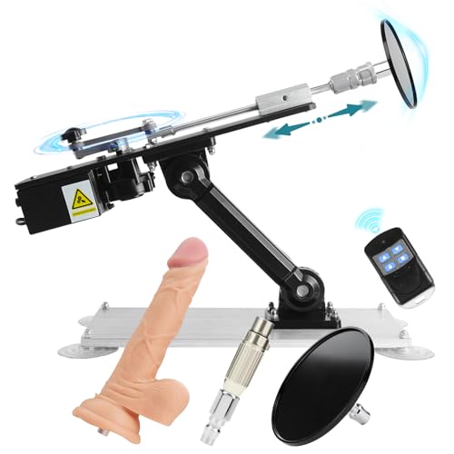 SEGOOK Fickmaschinen Sexmaschine für die Frau Maschinen & Geräte mit Stoßfunktion Super Stabil Fickle Maschine Männer Fernbedienung Sexspielzeug Dildo Maschine Mit Dildo/Saugnapfadapter/3XLR-Adapter