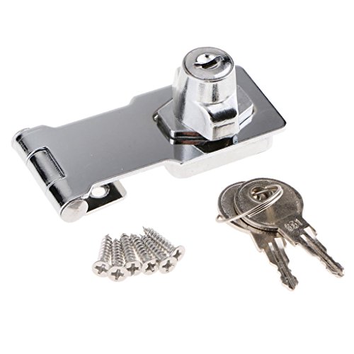 gazechimp Fechadura Automática de aço Inoxidável Braçadeira de Ferrolho de Segurança 2 de Fechadura