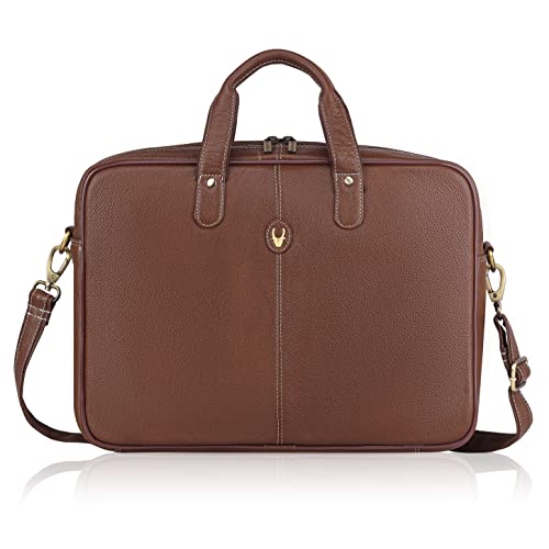 Image of WildHorn Leather Laptop Messenger Bag for Laptop /MacBook up to 15 inch| Padded Laptop Compartment |Office Bag I 365 Days Warranty