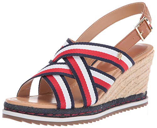 tommy hilfiger narnia espadrille wedge pump