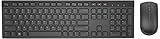 Cuenta con diseño QWERTY DELL KM636 - Teclado y Ratón (RF inalámbrico, Universal, QWERTY, Internacional de EE.UU, USB)