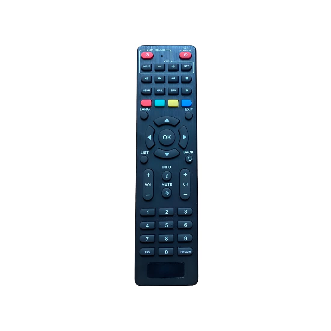 Buy Upix Set Top Box Remote No. 1188, Compatible with Siti Digital 